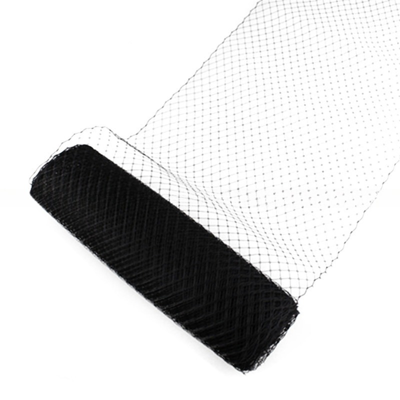 50/52" Width Soft 100% Polyester Bridal Veil 9 inch for Wedding Ceremony