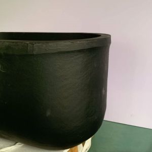 High Performance Elliptical SiC Graphite Crucible Optimized for Smelting