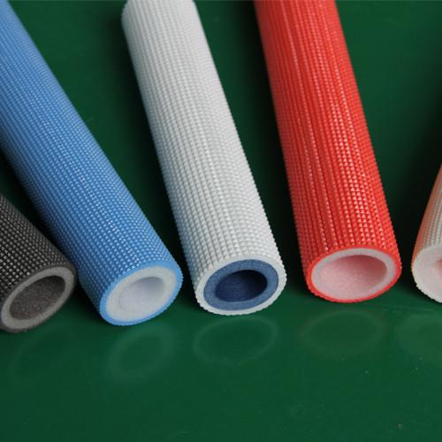 Thermal Insulation Fireproof Three Layer PE Form Insulation Tube(PE-XPE-DLPE)
