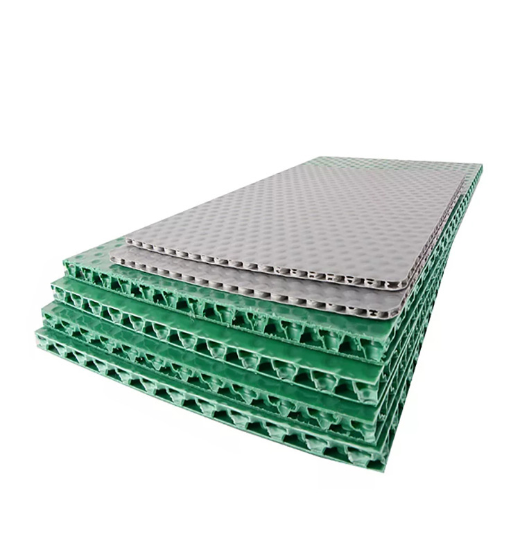 3mm-11mm PP Plastic Honeycomb Board Purple 4x8 Honeycomb Panels