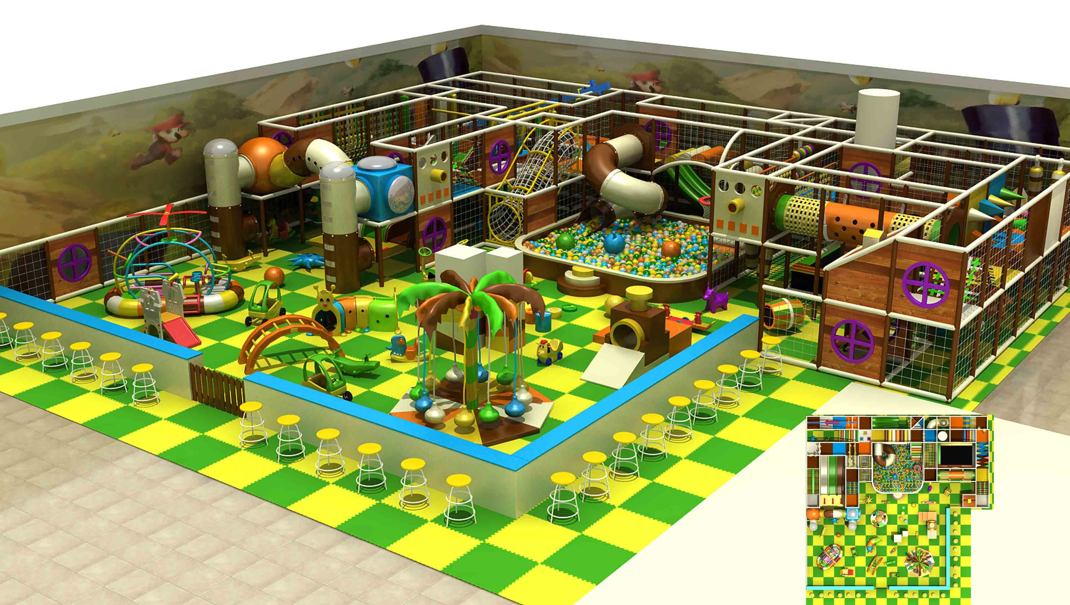 kids indoor playground equipment kindergarten inside playground for baby