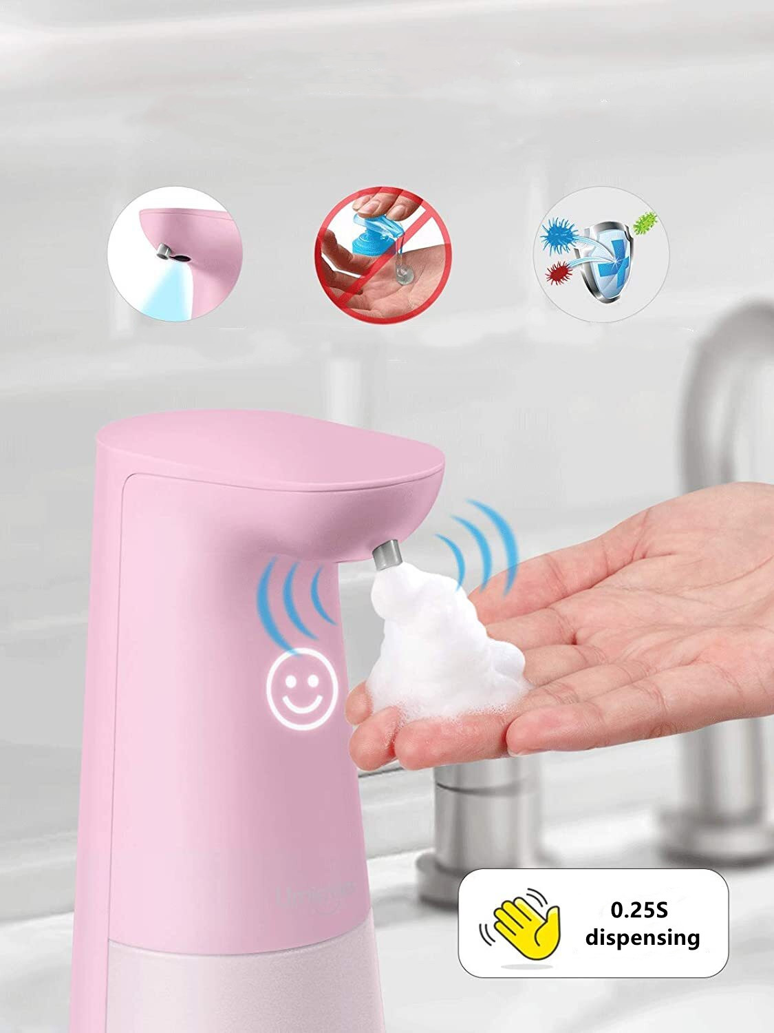 0.25s Automatic Foam Hand Sanitizer Dispenser