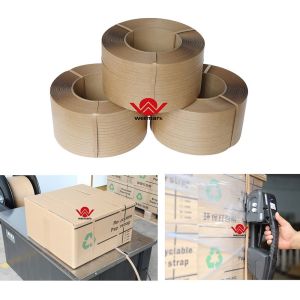 Recyclable Paper Strapping Tape For Banding Machine
