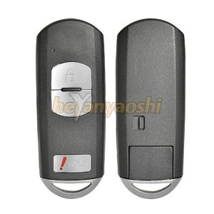  Mazda 3 Buttons Smart Key Shell with Emergency Key Insert Manufactures