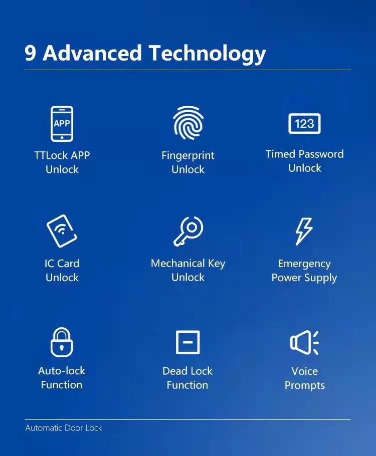 Sensor Smart Card Intelligent Lock Password Keyless Fingerprint