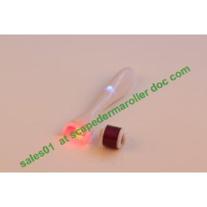 Vibration photon derma roller with LED light