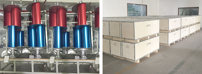 Vertical Axis Wind Turbine Generator package 1500W