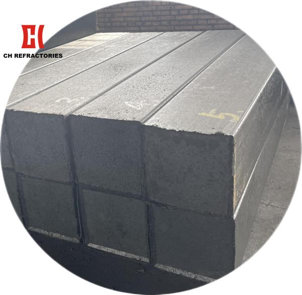 Semi Graphite Fire Refractory Bricks Carbon Block Use For Electric Furnace