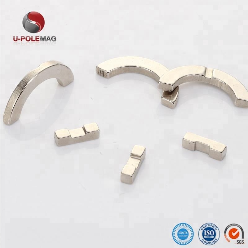 Ni-Cu-Ni Coated N42 Sectored Neodymium Magnet for Professional Permanent Magnet Motor