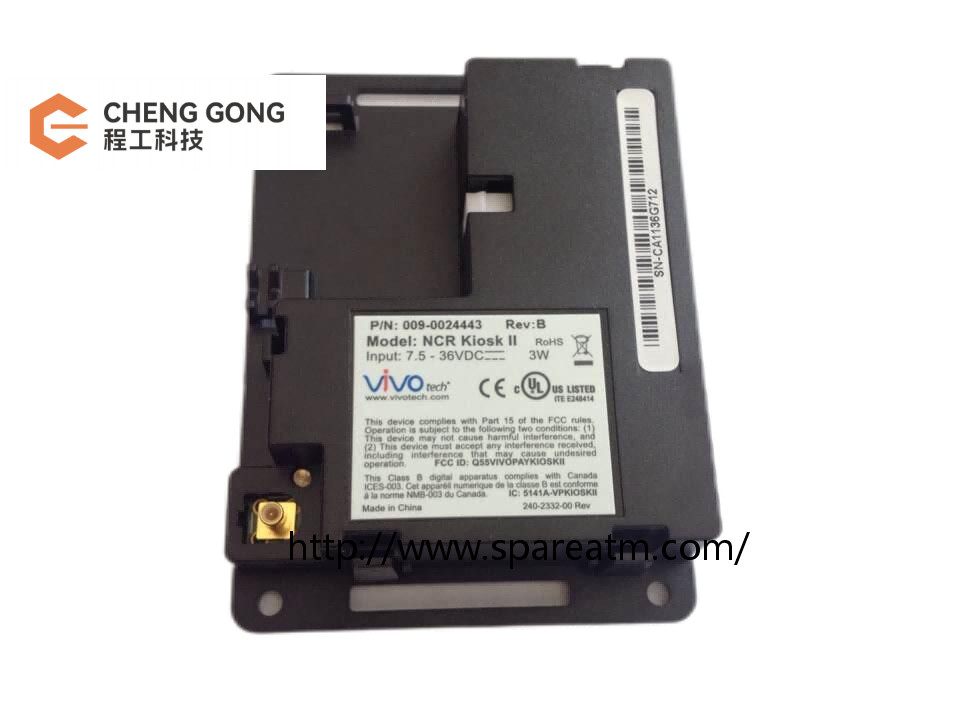 0090028950 ATM Machine Parts NCR VT Kiosk II Main Unit NCR Non Contact Card Reader 009-0024443 0090024443