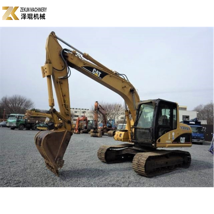 12T CAT312C Excavator 0.38M3 Used Mini Digger CATERPILLAR 3064T Engine