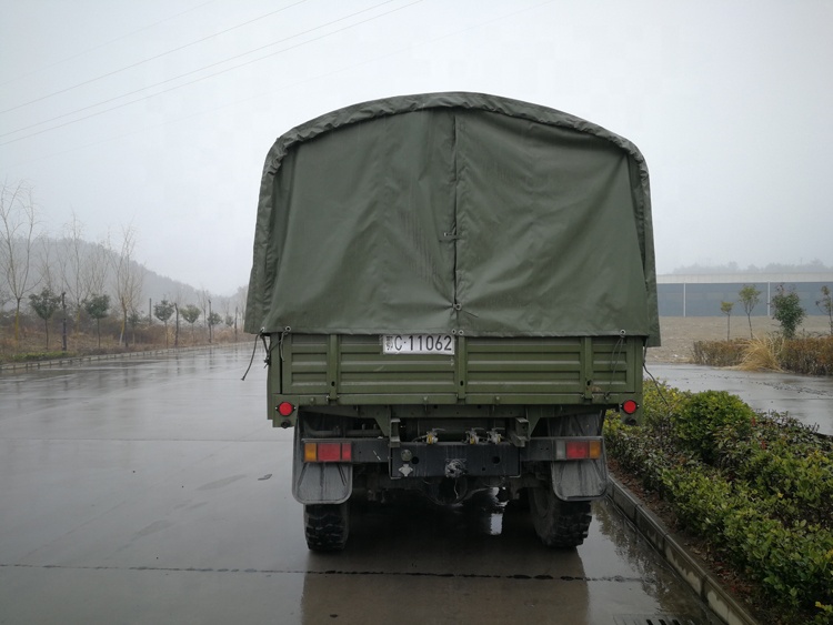 Dongfeng Troop Transport Vehicle With 6 X 6 All Wheel Drive And YUCHAI Euro 3 Engine