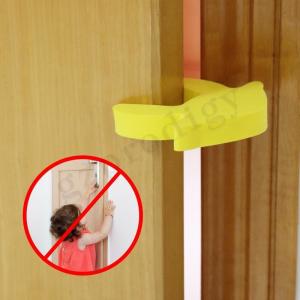  Antiwear Odorless Child Proof Door Stopper , Nonslip Foam Door Finger Guards Manufactures