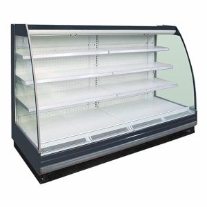 Supermarket Multi Deck Open Display Fridge Dairy Display With Auto Defrosting