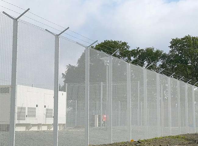 3510 Anti Climb Mesh Fence High Security Welded For Prison Wire Wall
