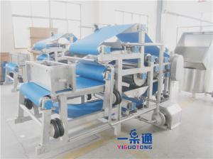 China 3 - 5T/H SUS304 Belt Press Machine For Apple 1.6-8m/Min on sale