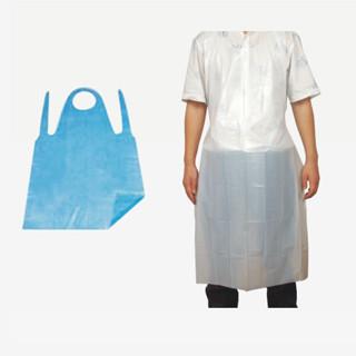 Disposable Waterproof LDPE / HDPE / PE Apron Non Woven Dressing For Factory,