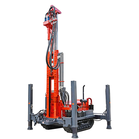 water well drilling rig  CWD200 clawler mounted