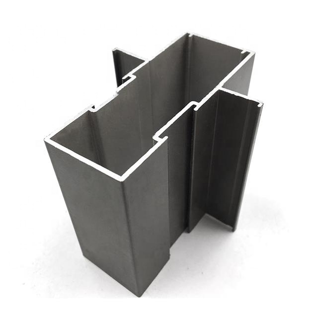 6063 T5 Rectangle Powder Coated Aluminum Profile Smooth And Subtle Edges