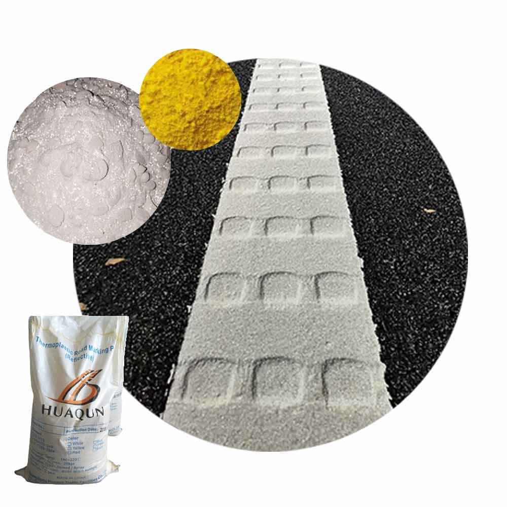 Quick Drying Thermoplastic Paint Ideal For High Traffic Aear Reduce Downtime Road Marking