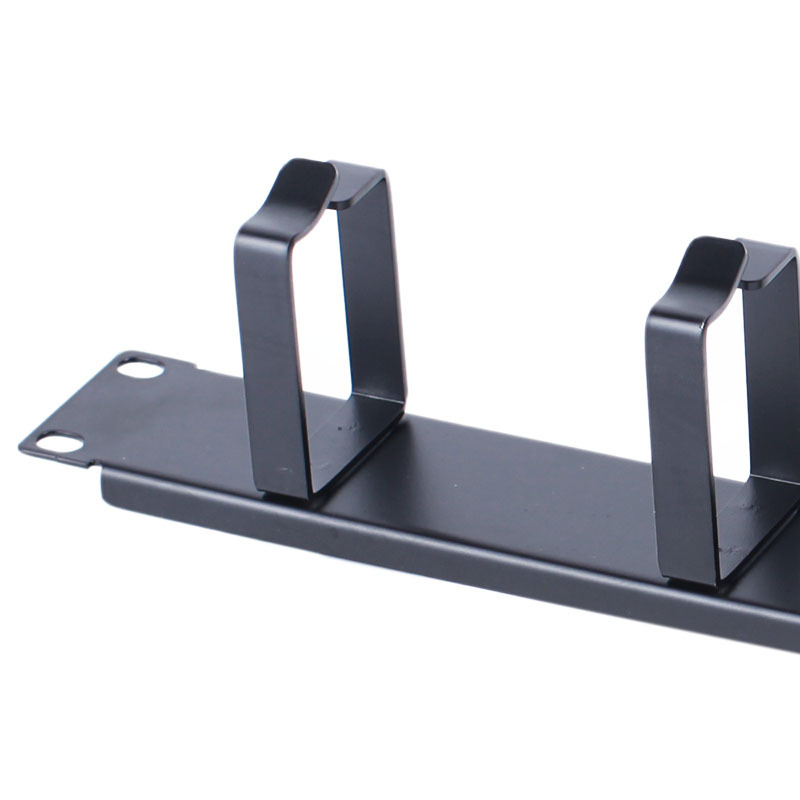 Customizable 4 Ports Cable Management for Structure Cabling System in 19 Inch Length