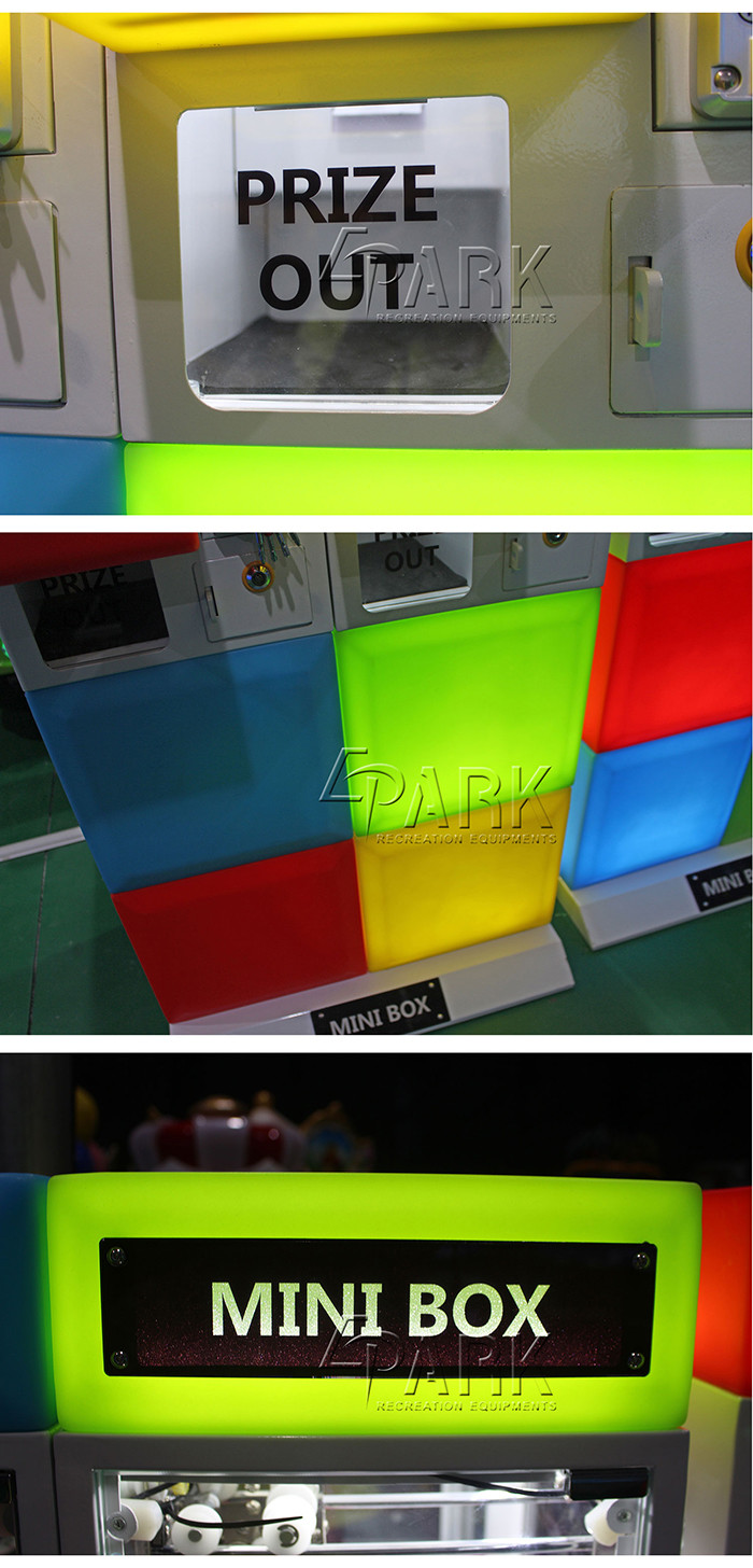 Gift Scratch Crane Claw Vending Machine / 1 Player Candy Grabber Machine