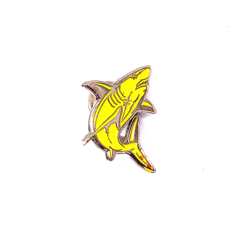 Gold Plated Hard Enamel Lapel Pins , Embossed Logo Custom Made Metal Pins