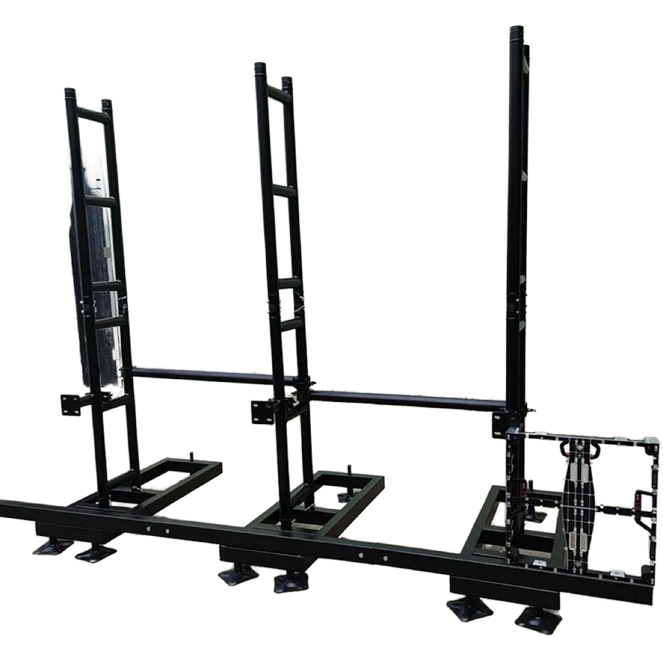 Waterproof LED Screen Bracket Aluminum LED Wall Ground Support Truss