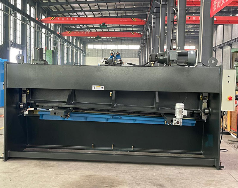 Q12K-6X3200MM Precision Hydraulic Guillotine Shearing Machine NC E21S Shears Cutter For Metal Plate