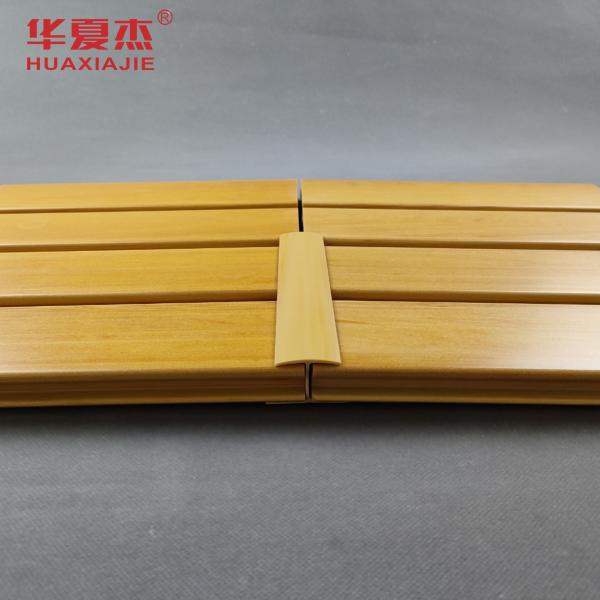 Strong Slatwall Pvc Storage Wall Panels PVC Decorative Mouldings 4ft 8ft