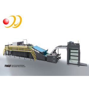 FMQF Series Flute Laminating Machine With Pile Reversing System Manufactures