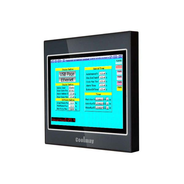 Coolmay TK6043FH HMI Touch Screen Support Modbus Protocol RS232 RS485 HMI