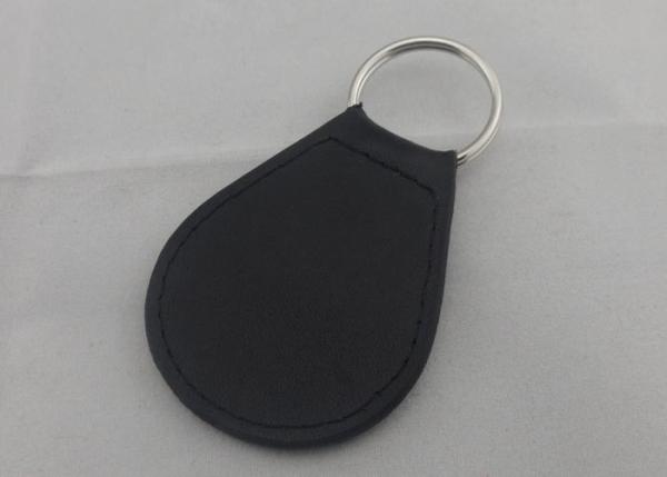 VAG Crew Leather Key Chain / Personalized Leather Keychains with Emblem