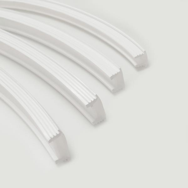 Quality Custom Flexible Waterproof White Black Silicone LED RGB Ribbon Neon for sale