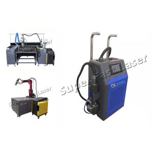 Automotive Industrial Handheld Laser Rust Remover Laser Cleaning System