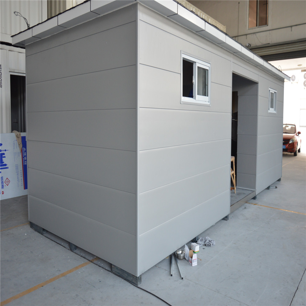 IAF 1.0mm Light Steel Frame Villa Houses With Shutter Door