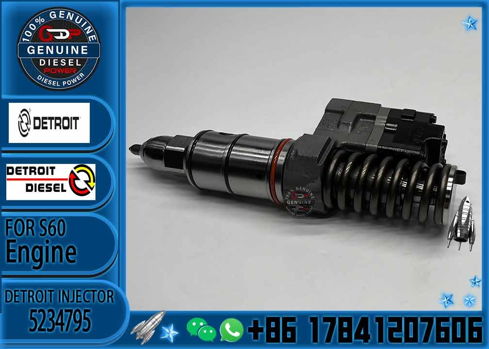 Detroit Diesel Inyector S60 injector R5234795 5234795 For Freightliner Kenworth Peterbilt VOL detroit serie 60 engine