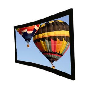 Custom Cinema Projection Screen / Curved Projector Screen 92"