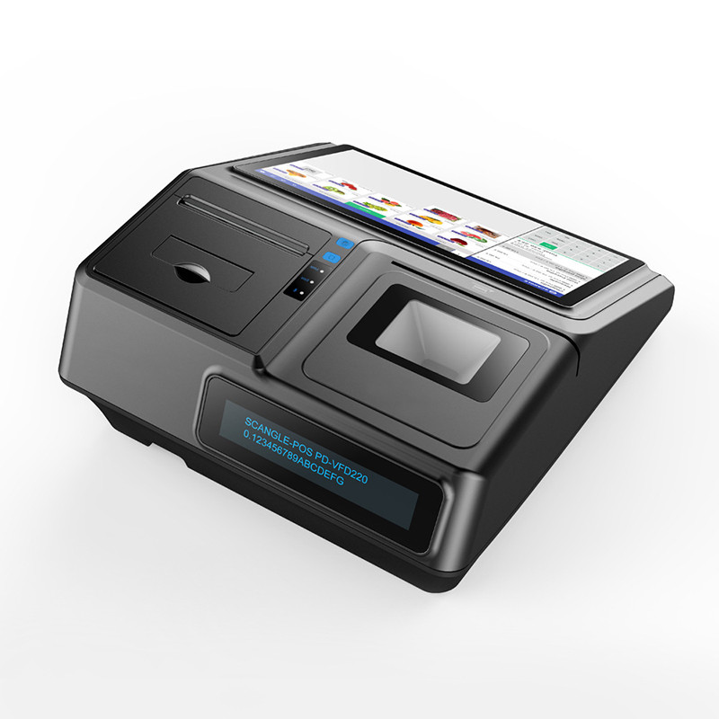 10.1Inch 1280*800 Pixel Desktop Pos System With Printer All In One Pos Machine