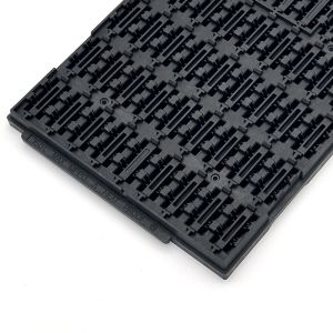  High Temperature 150°c Heat Resistant 9*10 JEDEC Tray Designed for Semiconductor transportation Manufactures
