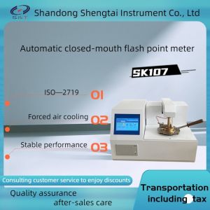  Fully automatic closed mouth flash point tester with automatic ventilation and ignition SK107 Manufactures