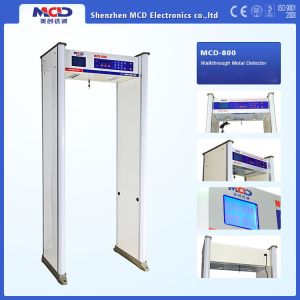  6.0&quot; LCD Screen 8/10 zones Archway Metal Detector with fire-proof plate material Manufactures