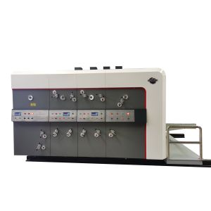 Flexo Printer Slotter Diecutter Stacker Machine Automatic Flexo Printing