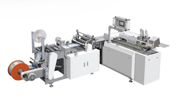 High Speed Envelope Packaging Machine Automatic For Plastic Handle Bag Vest Bag