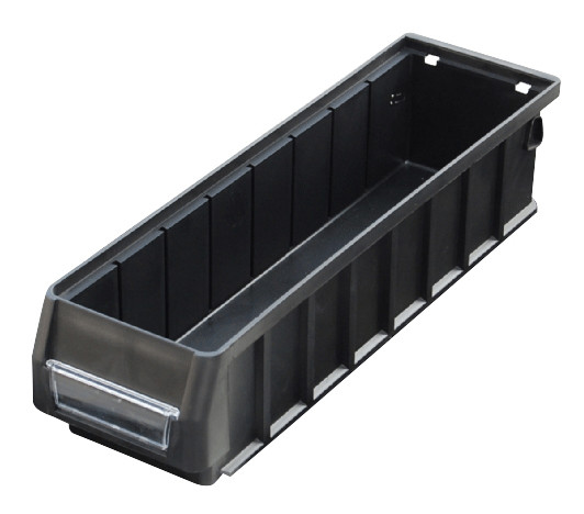 Black ESD Circulation Box Antistatic Storage Crate Bin Box