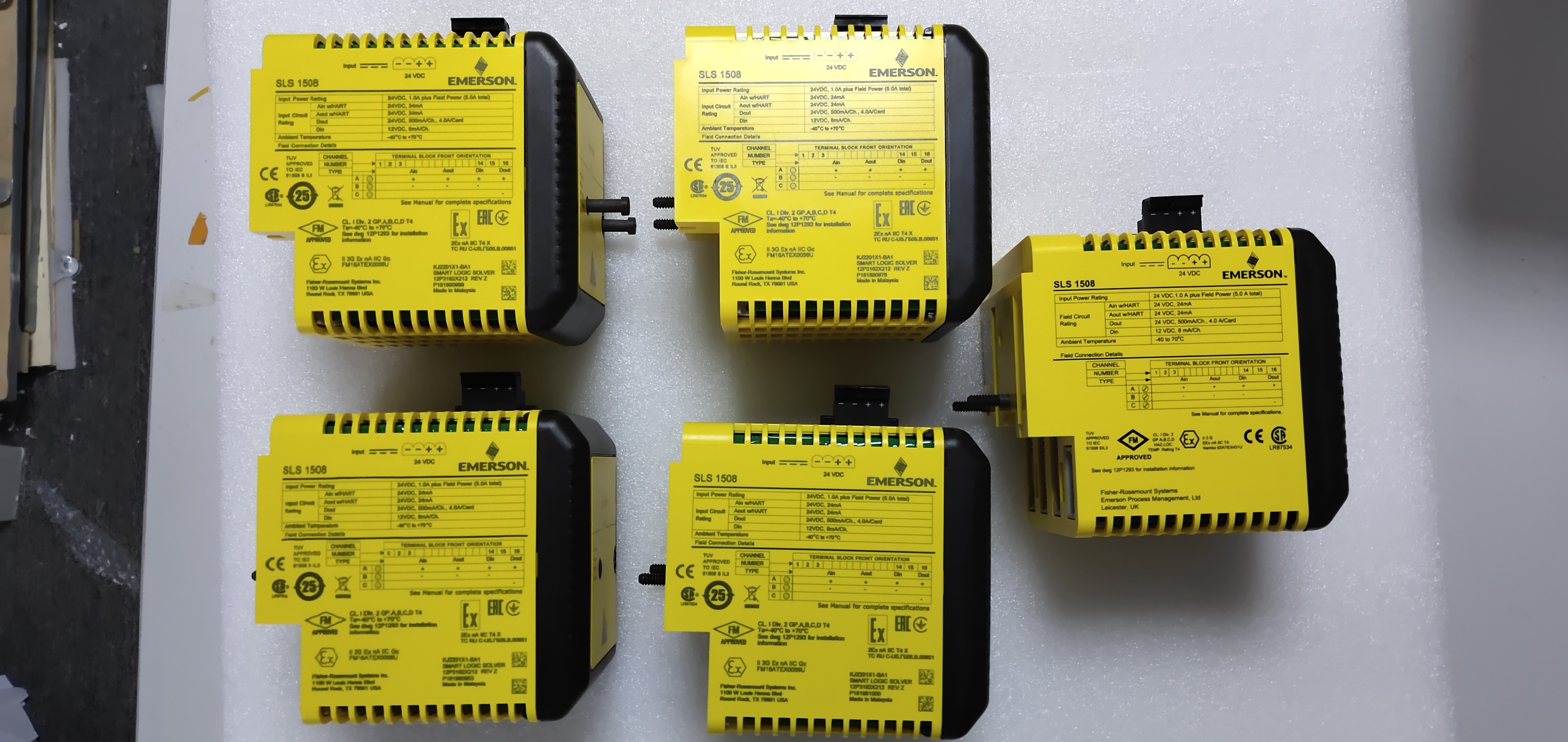 VS3202 Emerson DeltaV SLS 1508 Redundant Propositional Logic Solver With