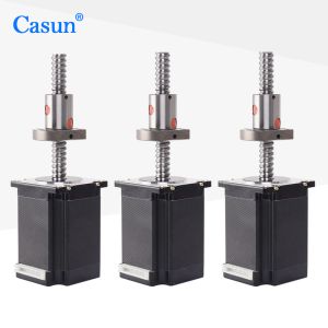 3A Ball Srew Linear Stepper Motor 2000mN.M 57x57x76mm