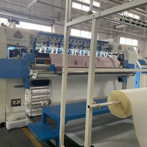 Automatic Computerized Quilting Machine 80mm Thickness Mattress Border Machine