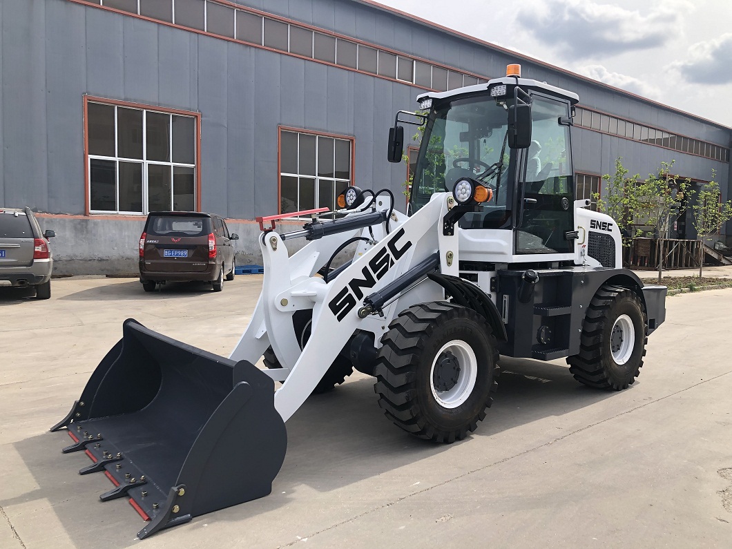 Front Wheel Loader Pala Cargadora With Quancheng Hydraulic Pump And Efficiency