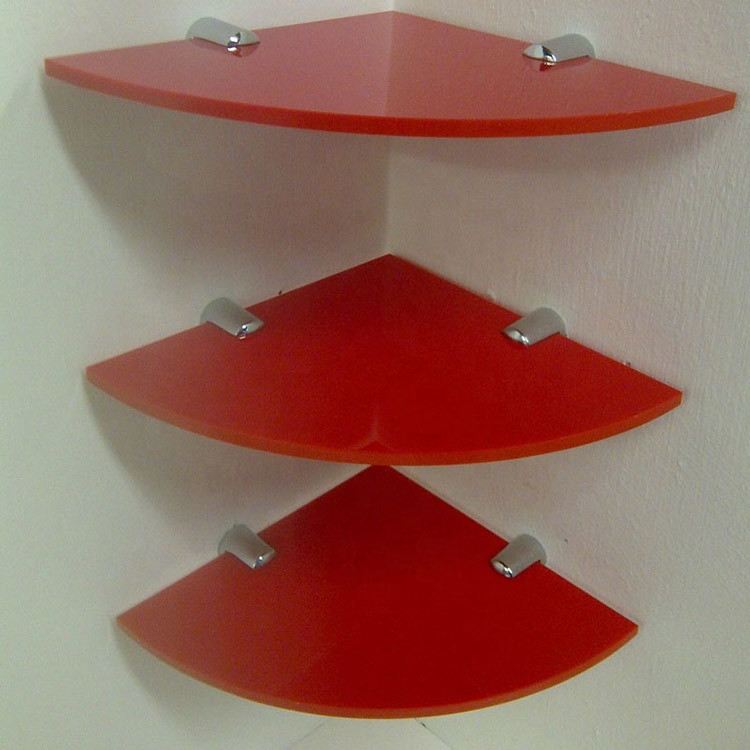 Shelf Dividers Acrylic Display Rack Closet Plastic Book Bookshelf Separators Clear